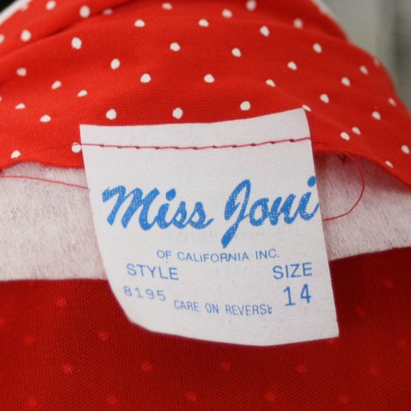 Vintage Polka Dot Dress - Picture 7 of 7